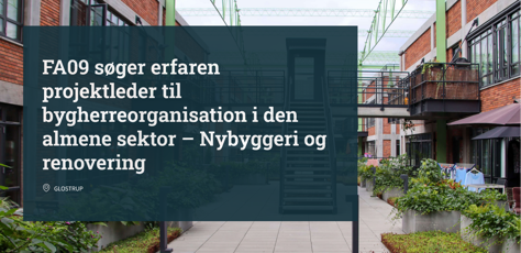 Erfaren projektleder