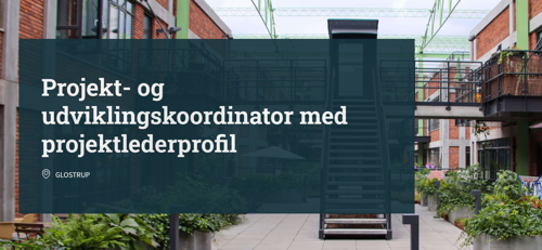 Projekt- og udviklingskoordinator